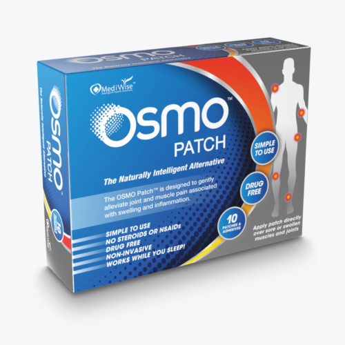 OSMO Patch Product Image - 1 pack of 10 patches displayed horizontally.