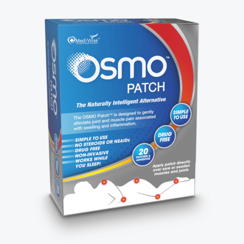 OSMO Patch Product Image - 1 pack of 20 patches displayed vertically