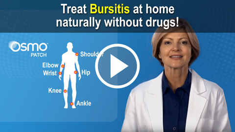 Treat bursitis naturally at home with the OSMO Patch